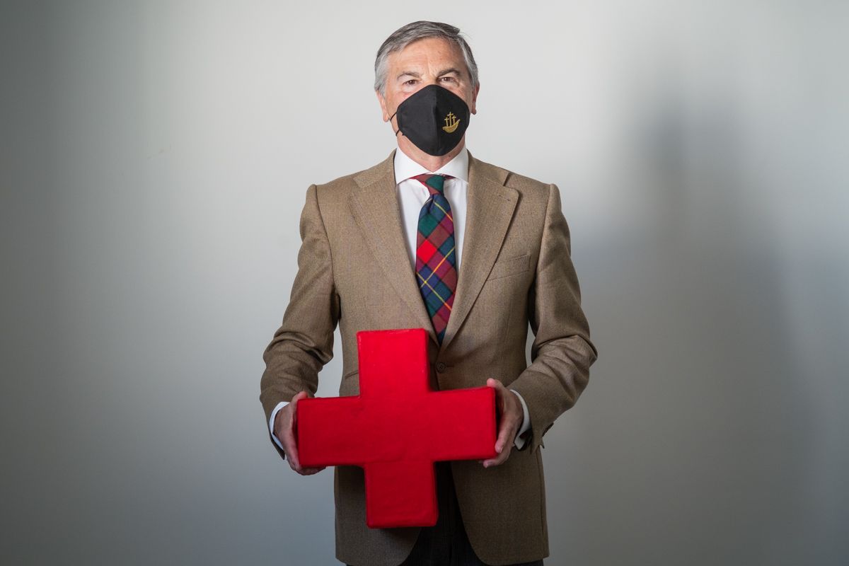 Jesús Rodríguez, presidente de Cruz Roja en Jerez.