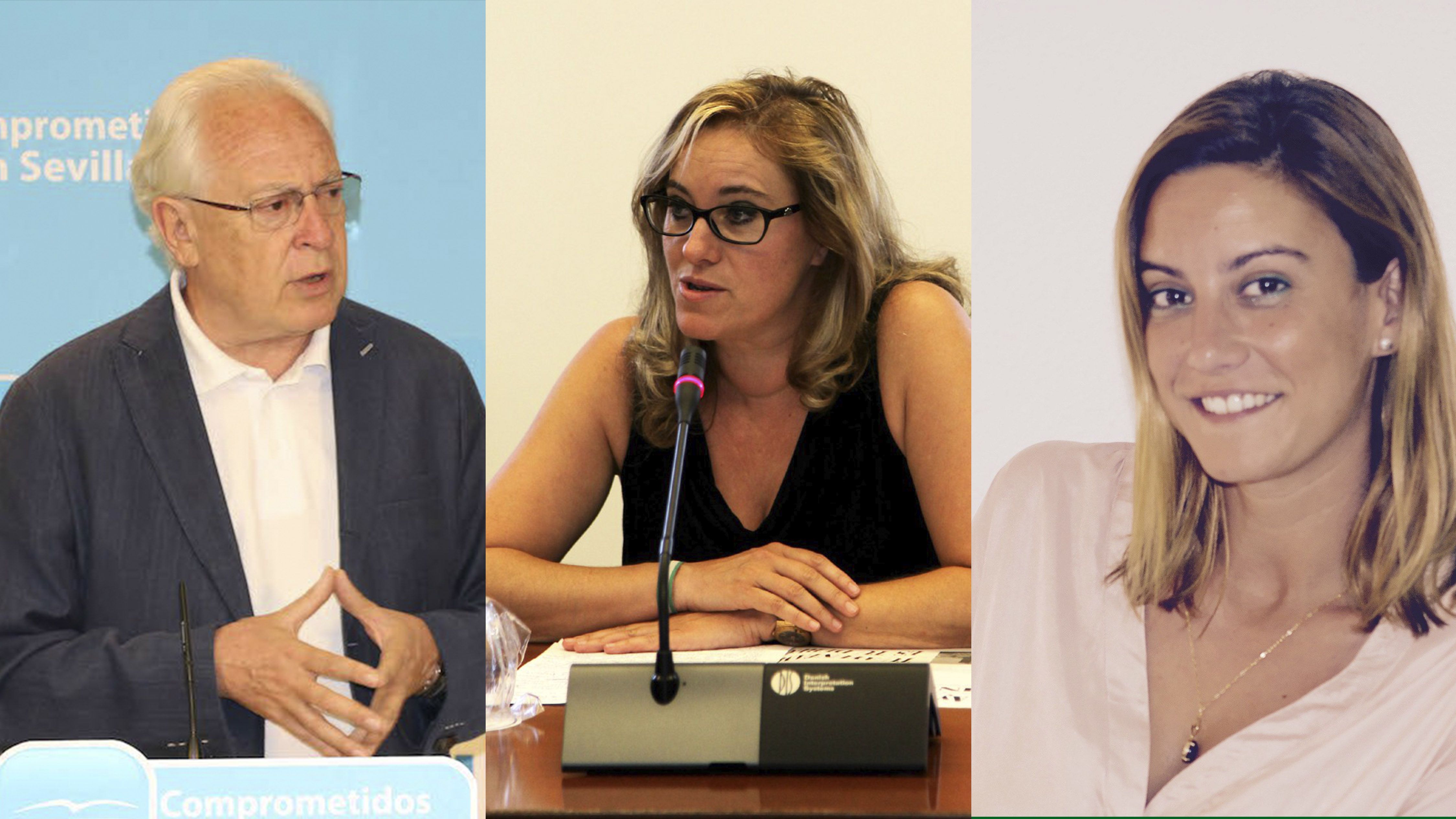 Jaime Raynaud (PP), Juana Pérez Oller (PSOE) y Virginia Millán Salmerón (Cs), nuevos adjuntos al Defensor del Pueblo Andaluz.