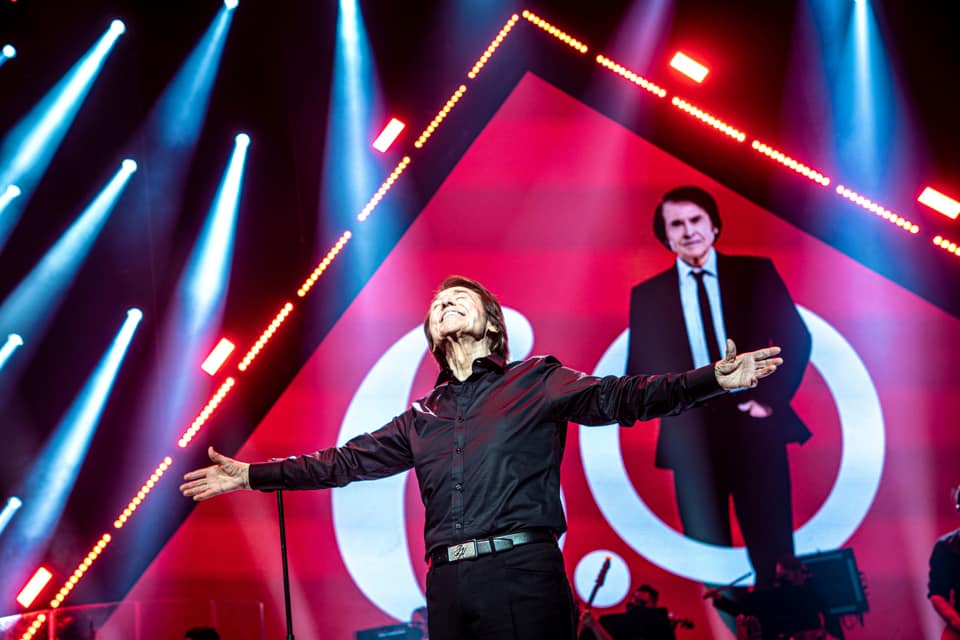 Raphael, durante uno de los conciertos celebrados en el Wizink Center de Madrid.