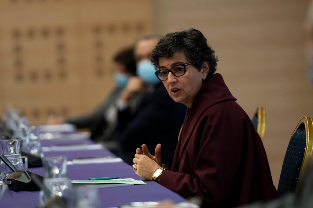 La ministra de Asuntos Exteriores, Arancha González Laya, en una imagen reciente.