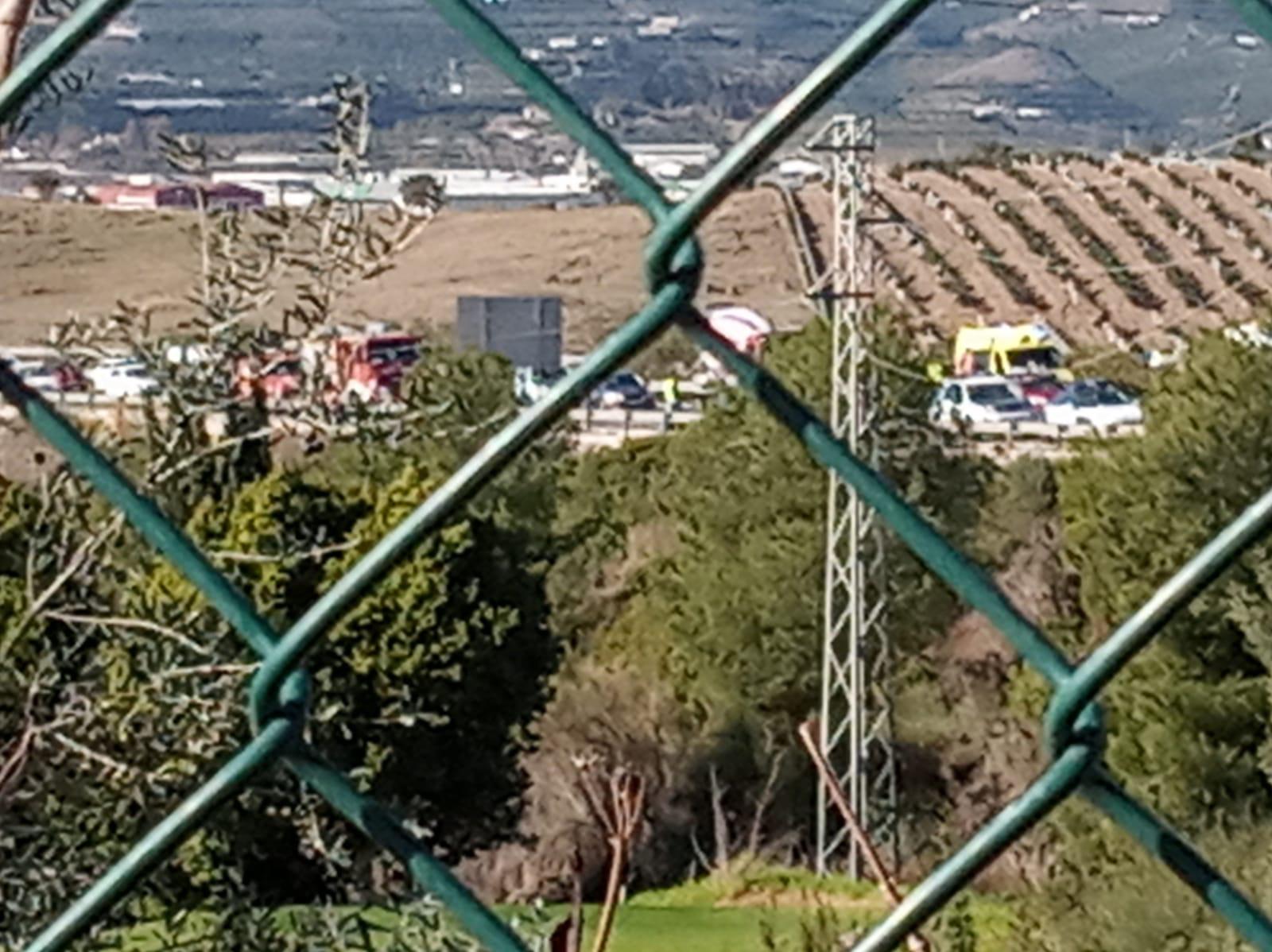 Zona donde se ha producido la agresión a los guardias civiles.