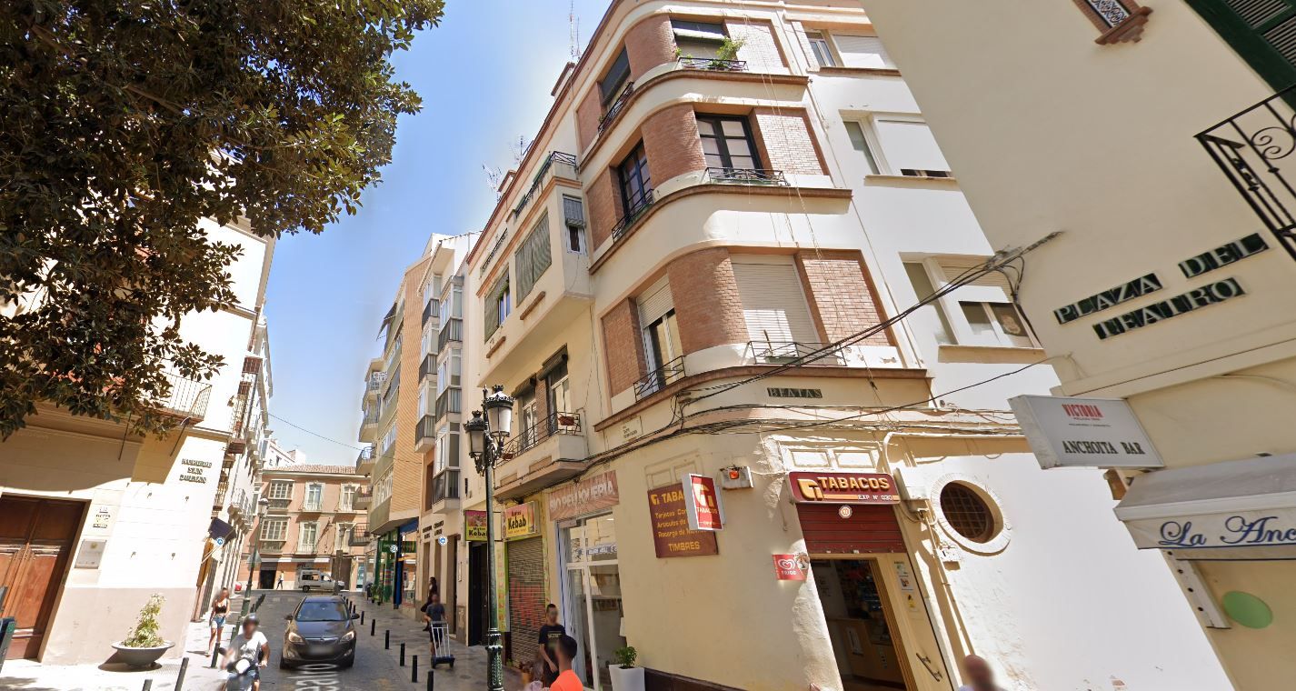 Imagen de archivo de la plaza del Teatro, en el entorno de donde se encontraba el piso.