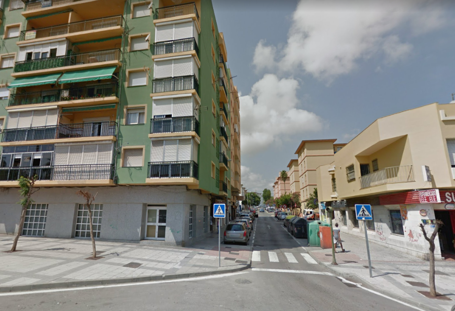 Imagen del barrio La Piñera, Algeciras.