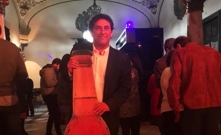 El alcalde de Cazalla, Sotero Martín Barrero, en una imagen de archivo.