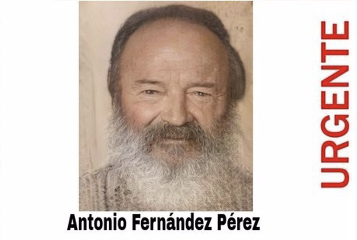 Antonio Fernández Pérez, desaparecido en Algeciras.