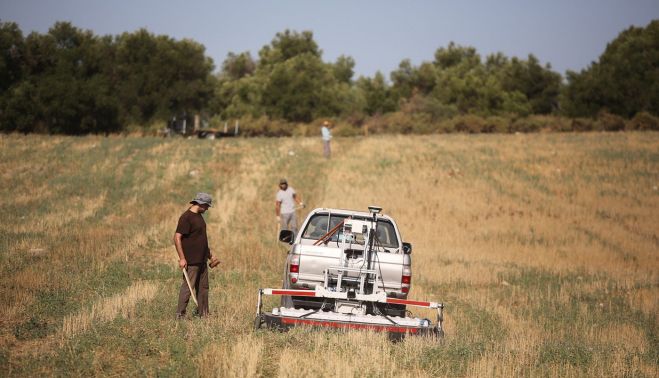 El georradar de Asta Regia, en una imagen de archivo.