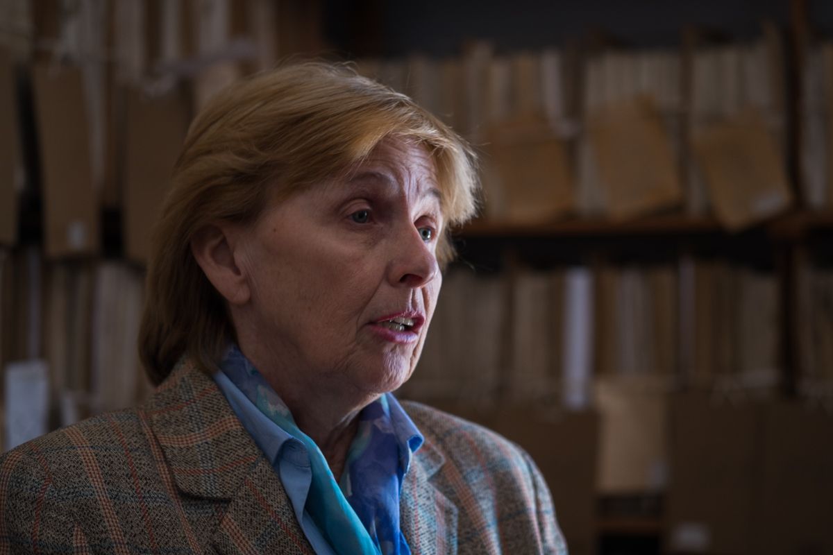 Liliane Dhalmann, viuda de la duquesa de Medina Sidonia. FOTO: MANU GARCÍA