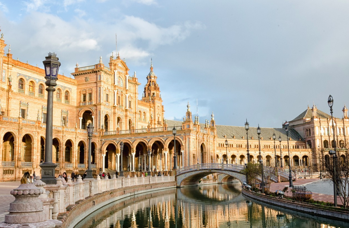Plaza de España de Sevilla. 