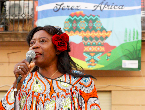 Un momento de la celebración del Día Mundial de África en Jerez, en anteriores ediciones. FOTO: CEAIN JEREZ. 