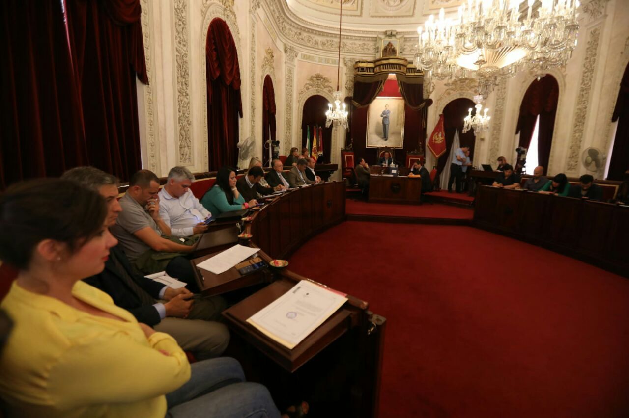 Sesión extraordinaria del pleno.