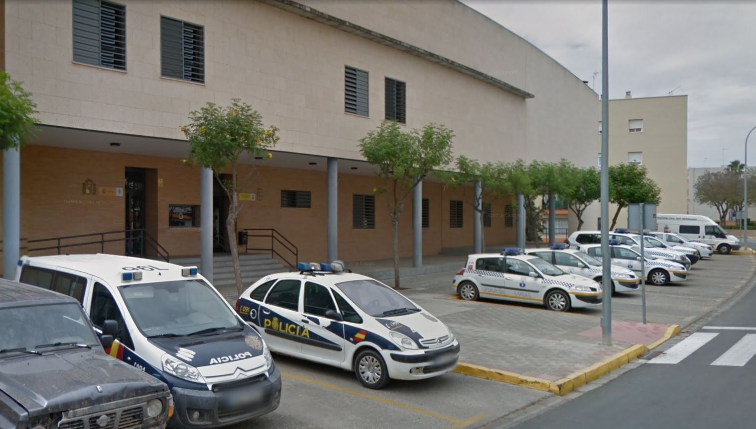 La comisaría de la Policía Nacional en Dos Hermanas.