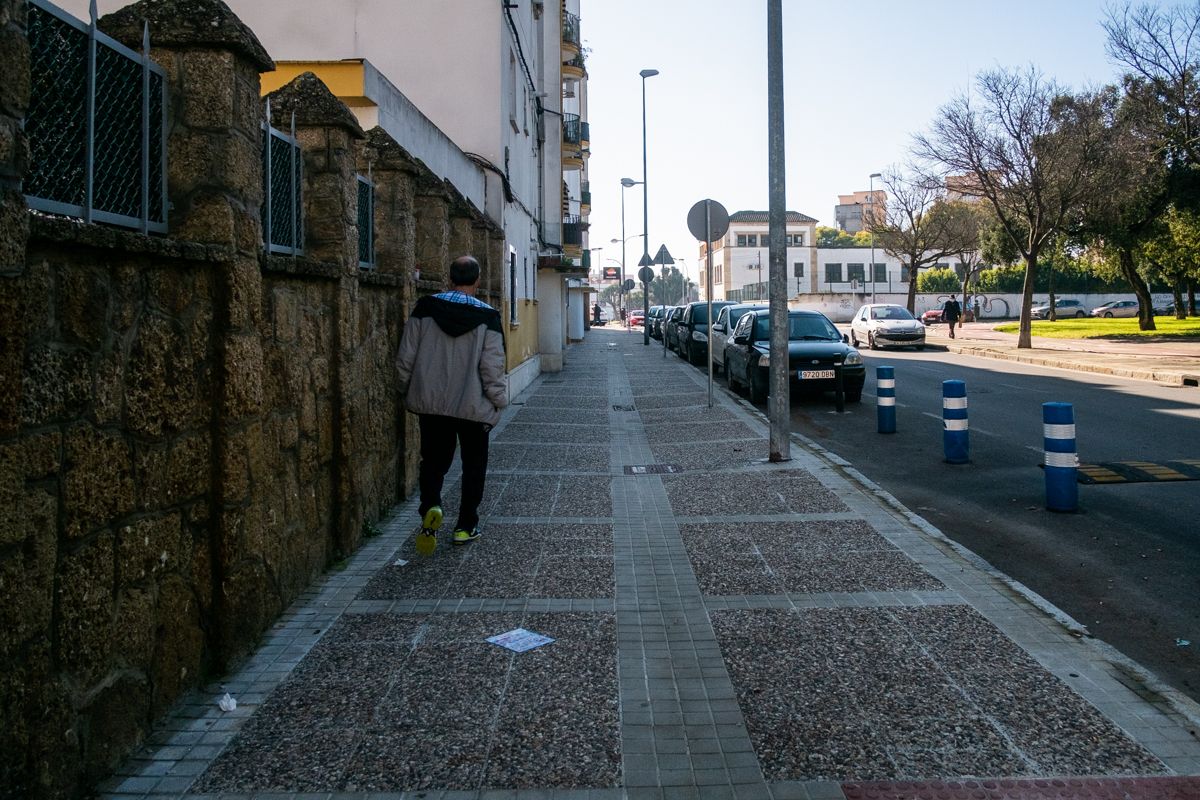 Zona de La Plata en Jerez. 