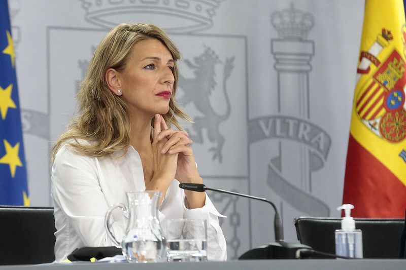 Yolanda Díaz, en una imagen de archivo. Autor: Gobierno de España