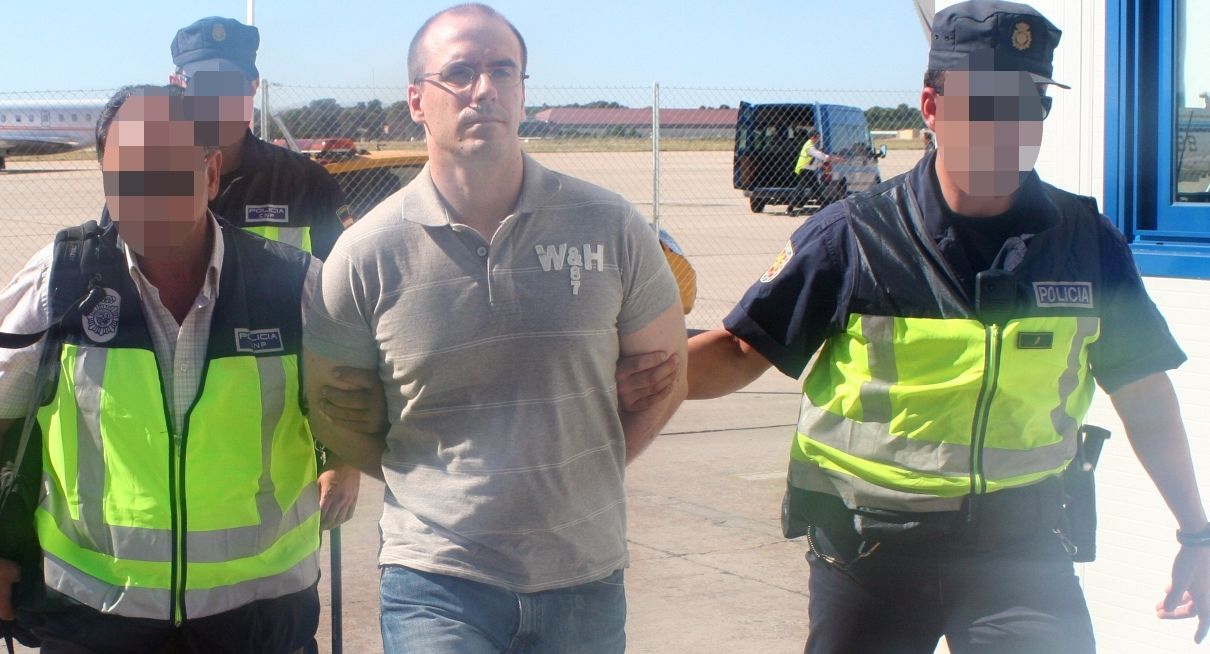 El etarra Zigor Orbe Sevillano, hasta ahora preso en Puerto III.