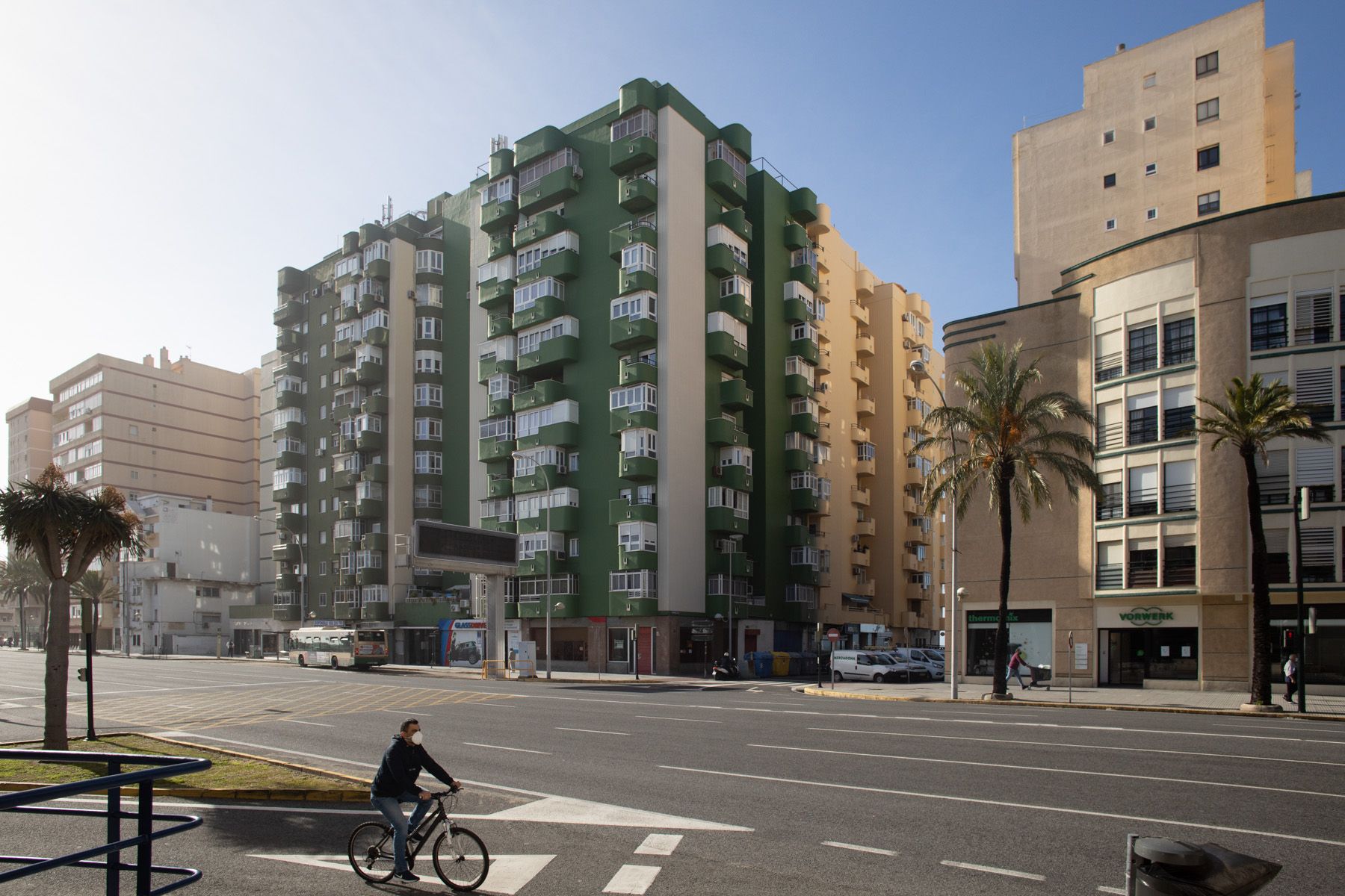 La avenida de Cádiz, en una imagen reciente.