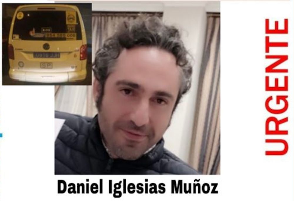 Daniel Iglesias Muñoz, taxista desaparecido.