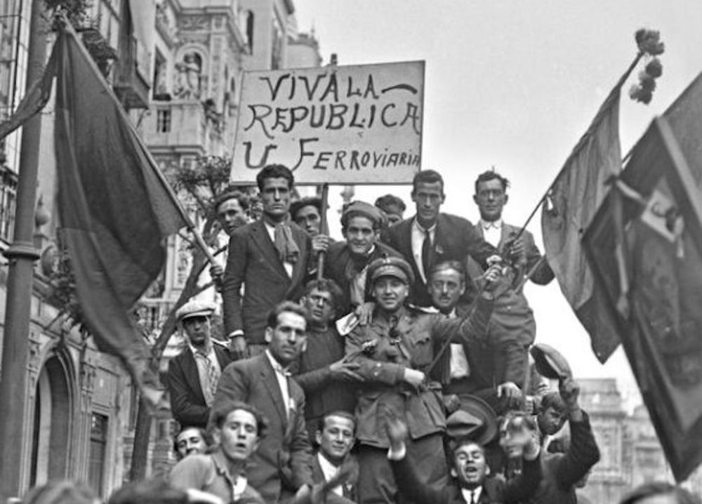Proclamación de la Segunda República española.