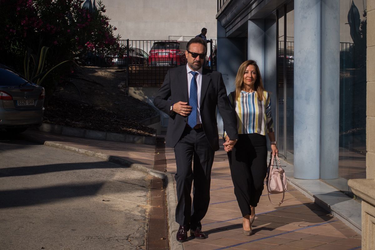 Pilar Sánchez, en la Audiencia Provincial el pasado año. FOTO: MANU GARCÍA.