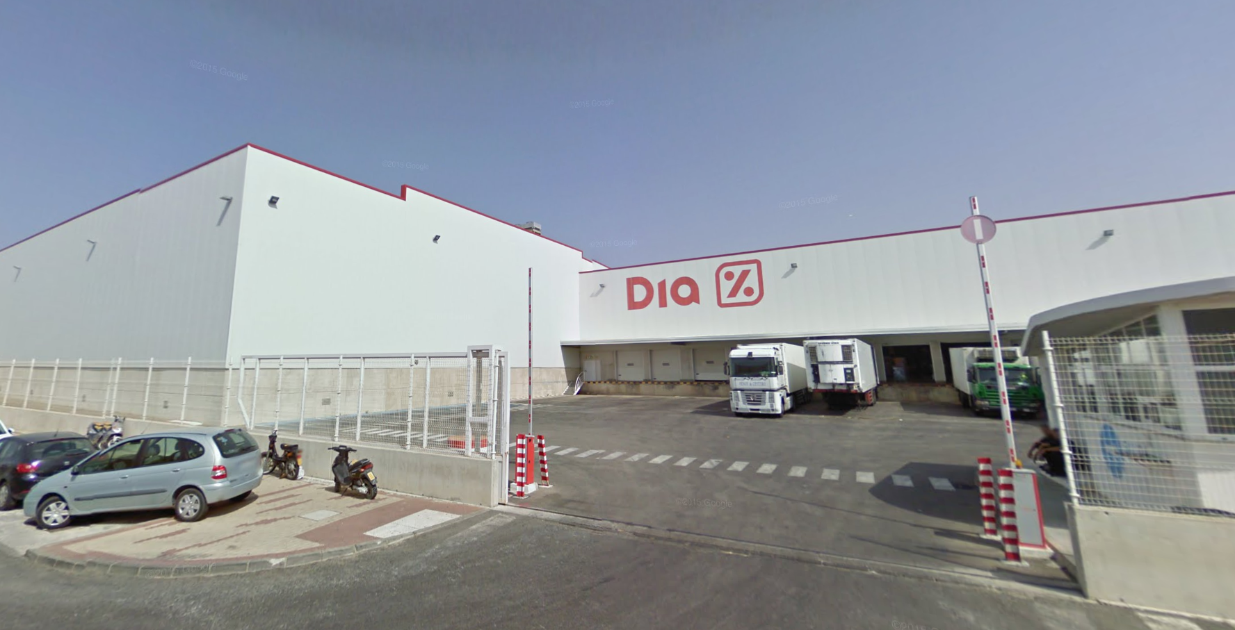 El centro logístico de Dia en El Puerto, en una imagen de Google Maps.