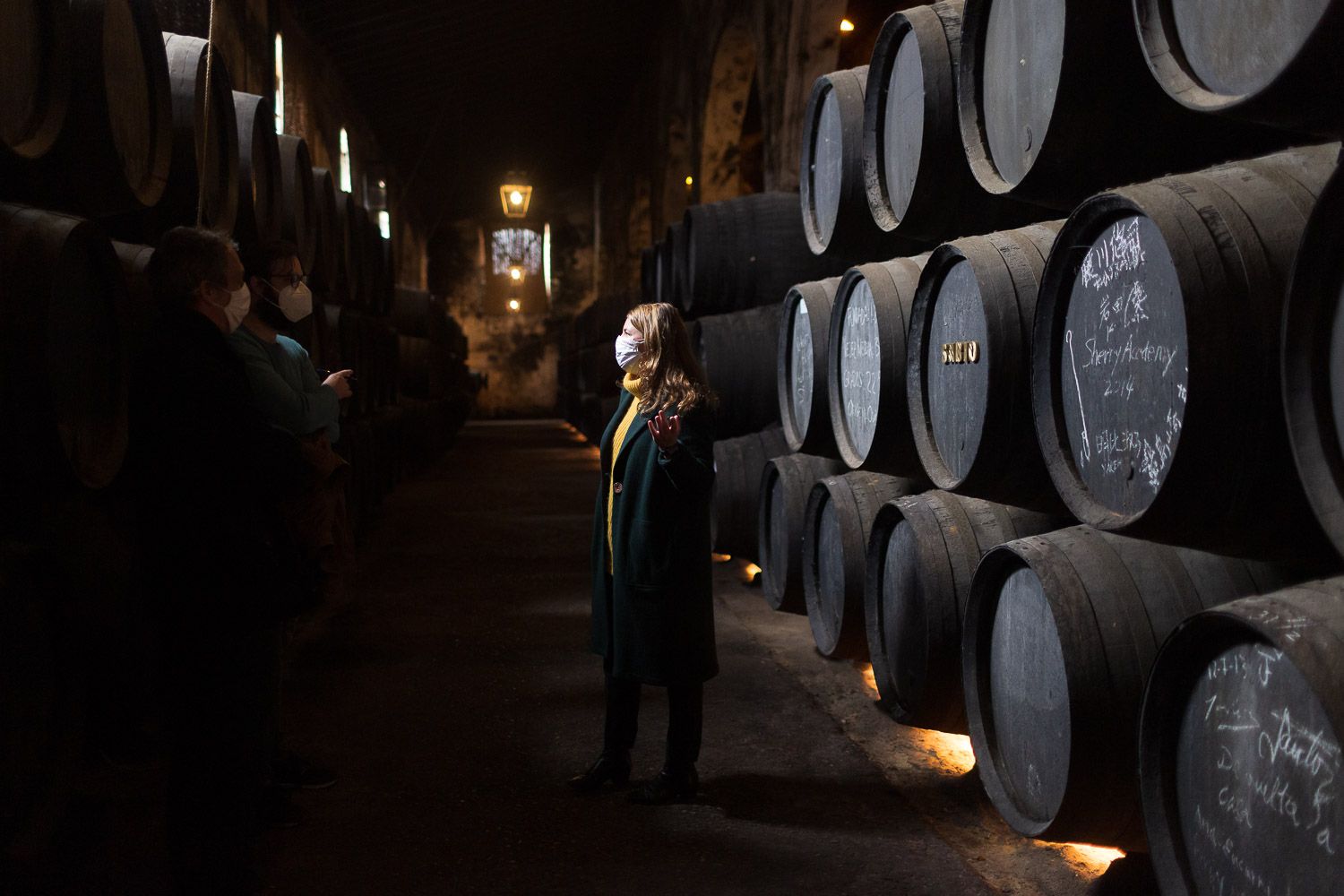 El interior de la Bodega de Mora. JUAN CARLOS TORO