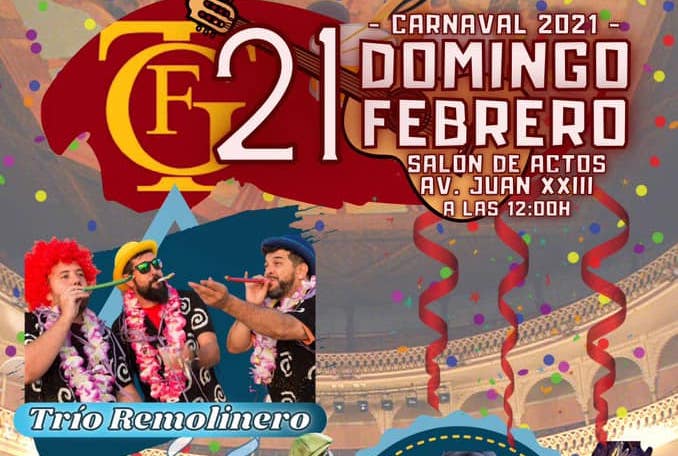 Cartel de la gala de carnaval prevista en El Bosque.