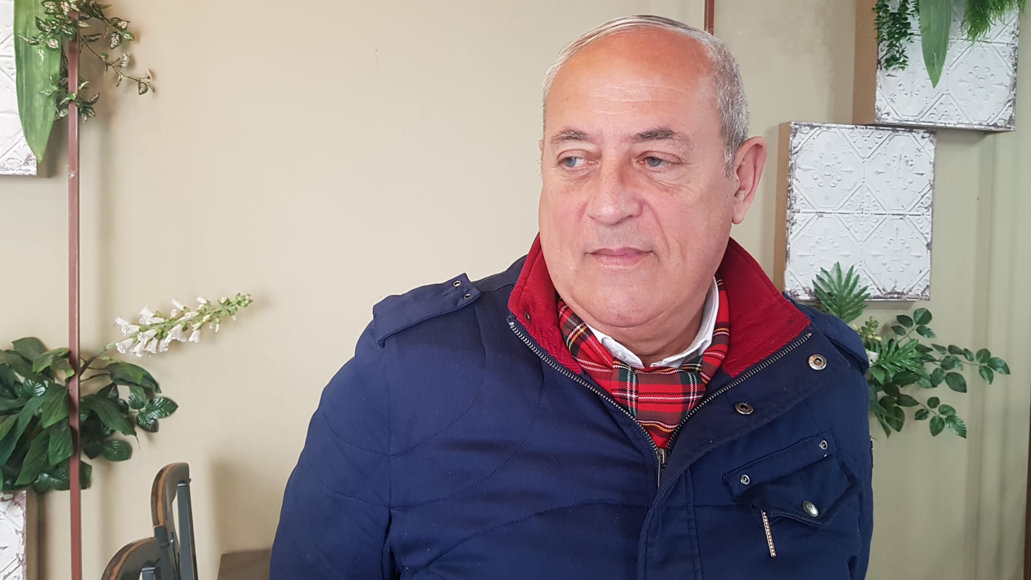 Carlos Carretero, este miércoles.