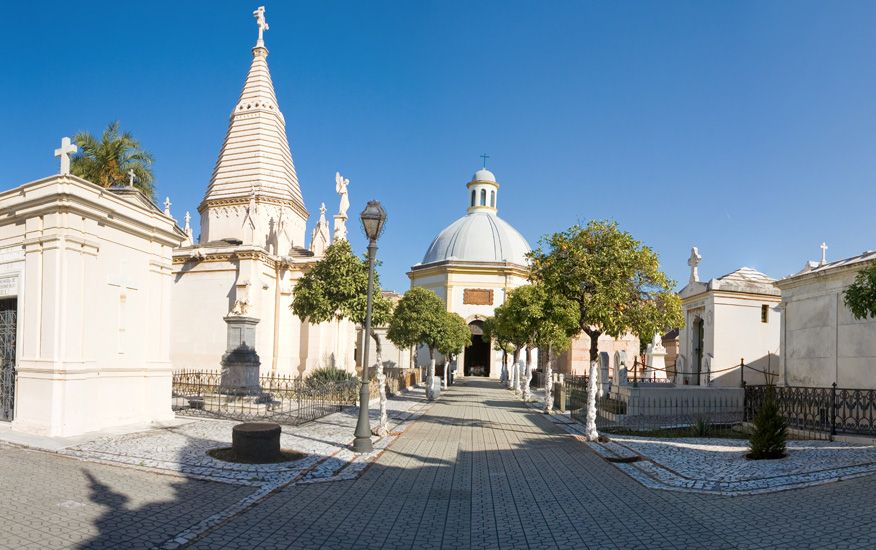 El cementerio de Málaga, en una imagen de archivo. FOTO: PARCEMASA