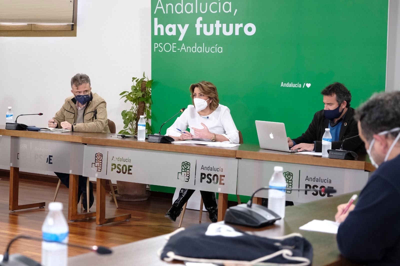 Susana Díaz, en un acto del PSOE andaluz recientemente.