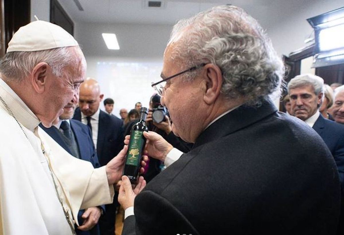 El Papa Francisco preside el futuro ecoparque de Carboneros.