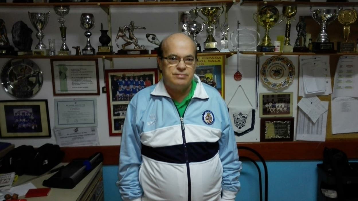 Paco Romero, entrenador de fútbol sala recientemente fallecido.
