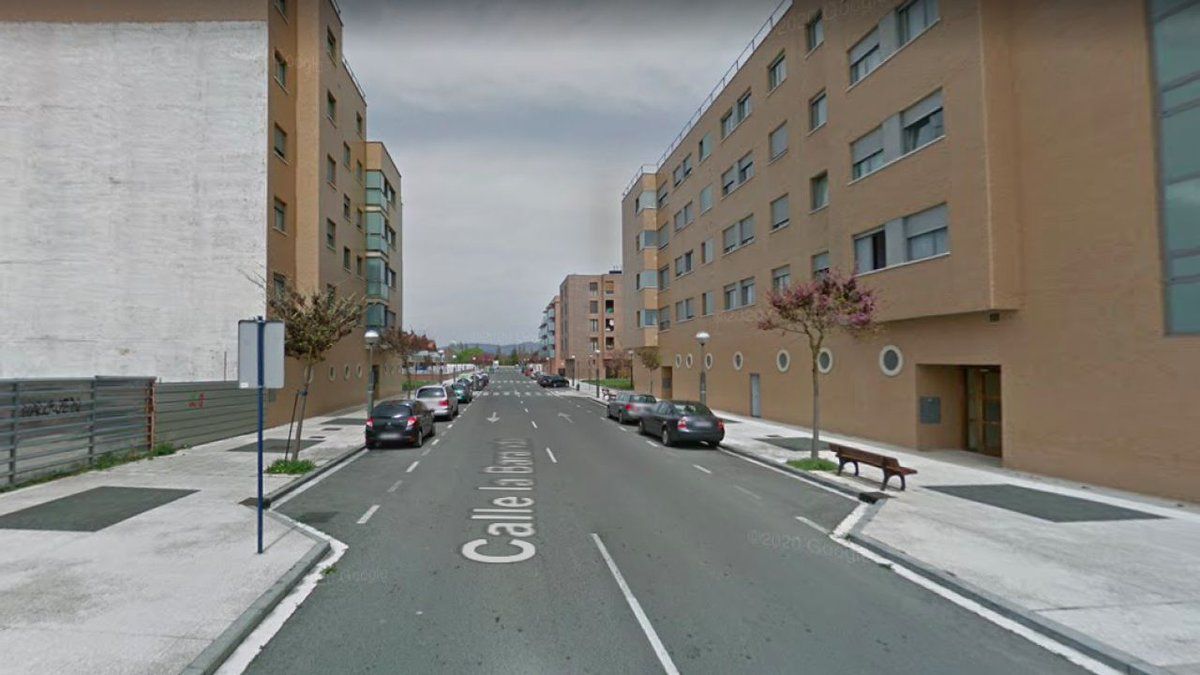 Zona en la que se ha producido el fatal accidente en Vitoria.