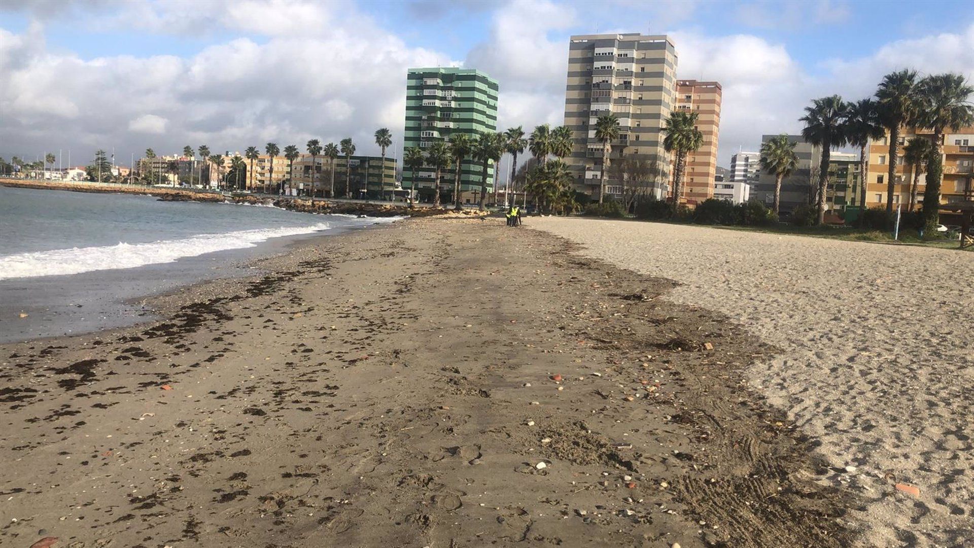 Playa de La Línea, en una imagen cedida por Verdemar-Ecologistas en Acción.
