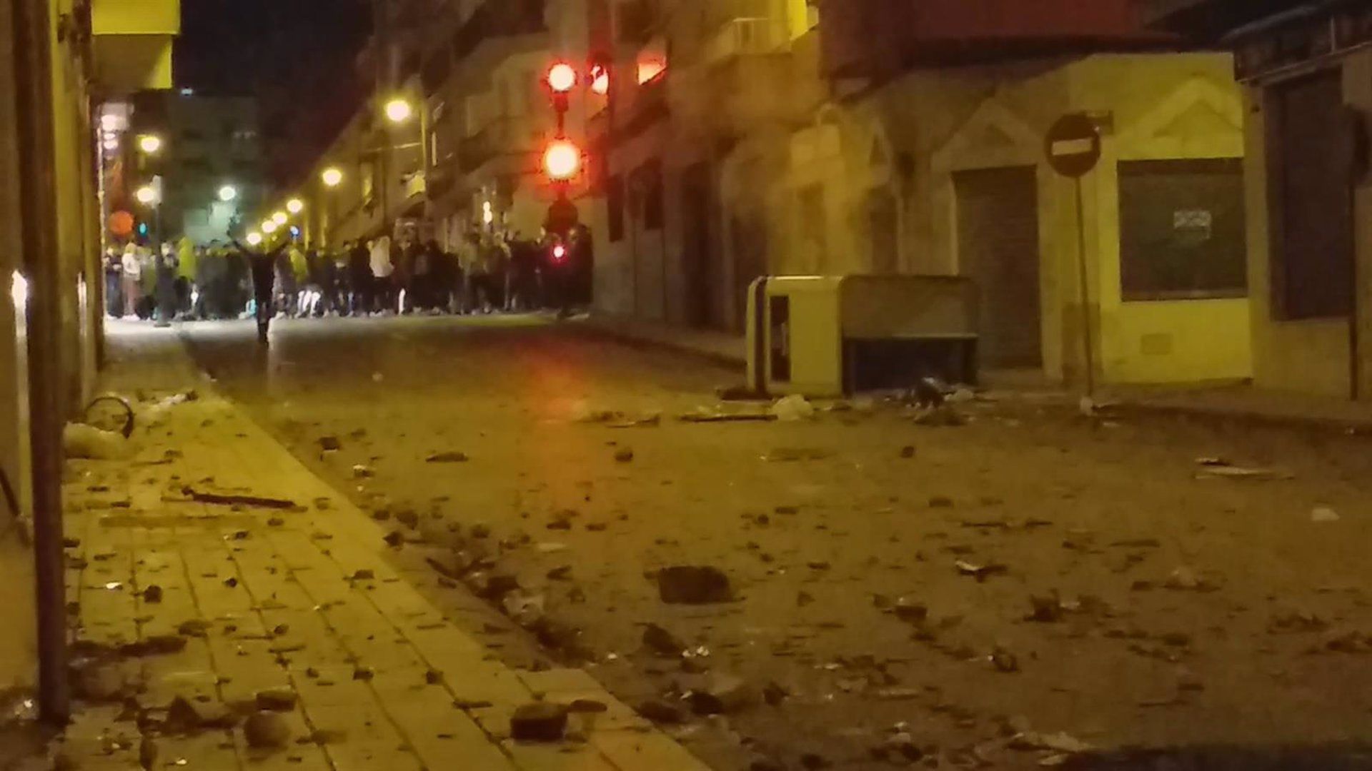 Disturbios en Linares, Jaén.