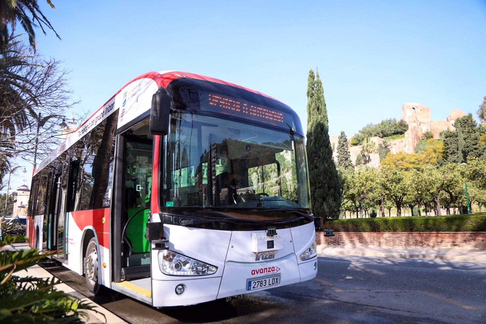 El primer autobús autónomo circulará por Málaga.