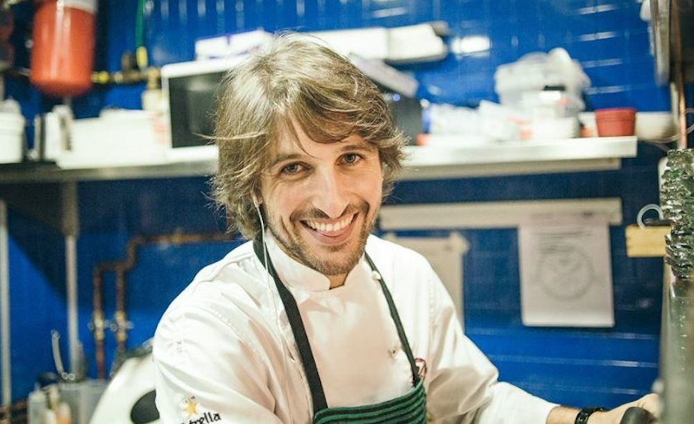 El cocinero Alejandro Alcántara en una imagen de archivo.   BACHE RESTAURANTE