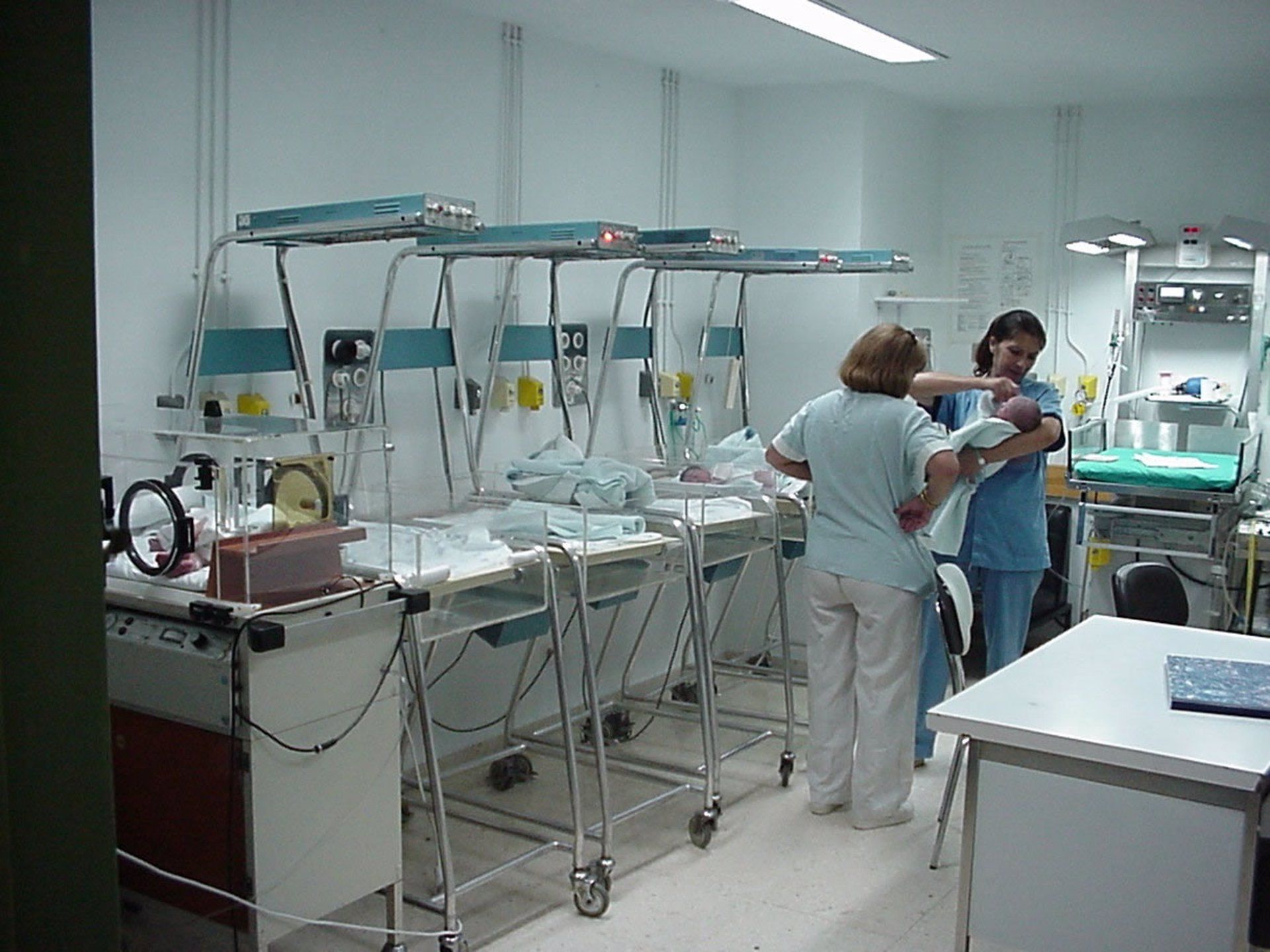 Matronas en un hospital del SAS, en una imagen de archivo. SATSE