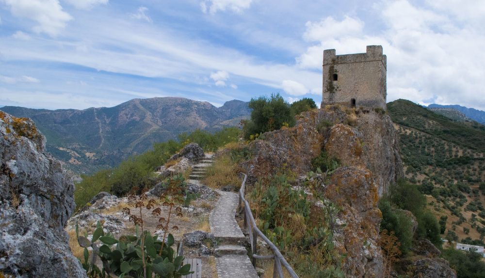 El castillo de Zahara de la Sierra. EPITHEMEUS - WIKIMEDIA 