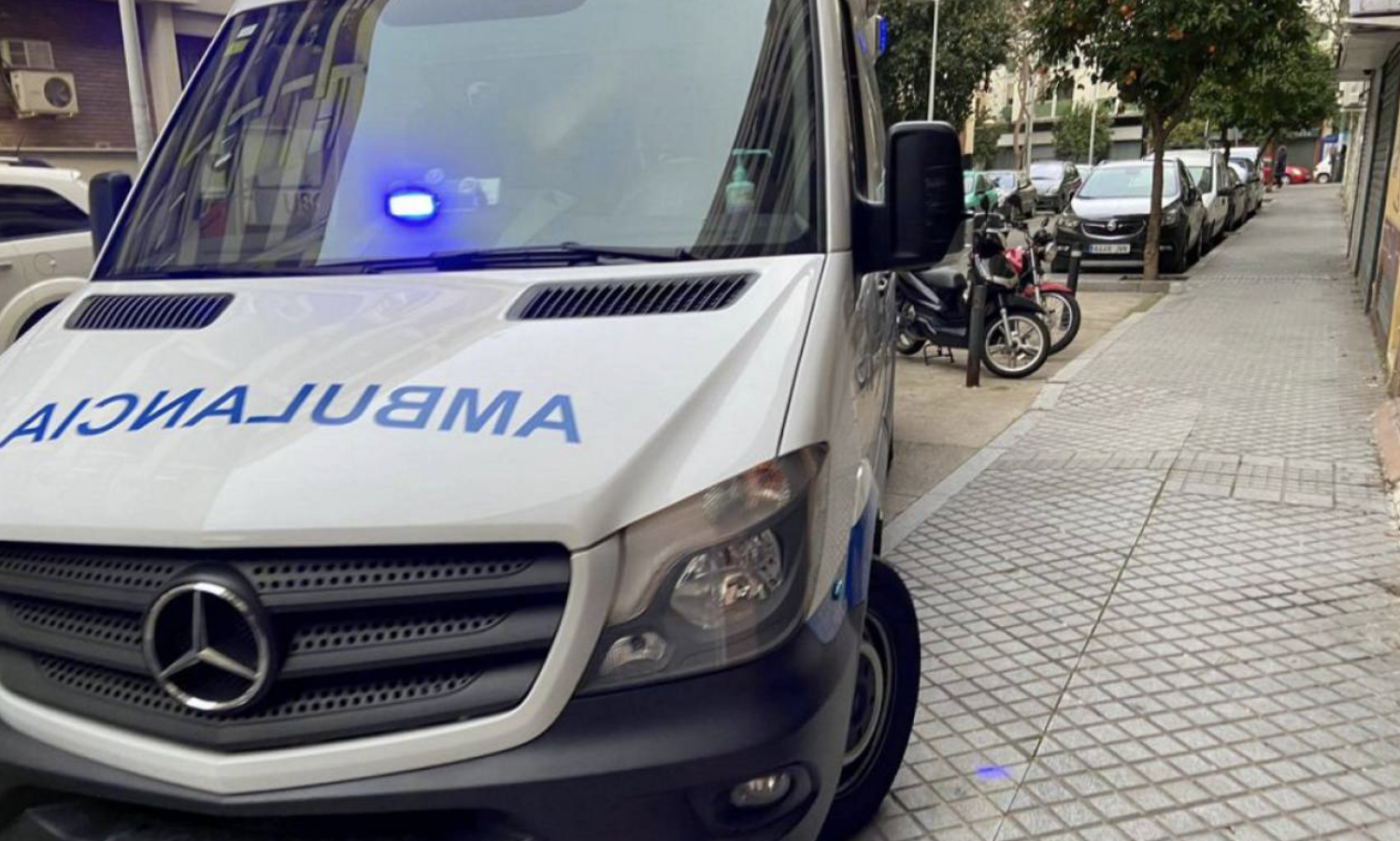 Atropello de una niña en Córdoba. En la imagen, una ambulancia, en una imagen de archivo.