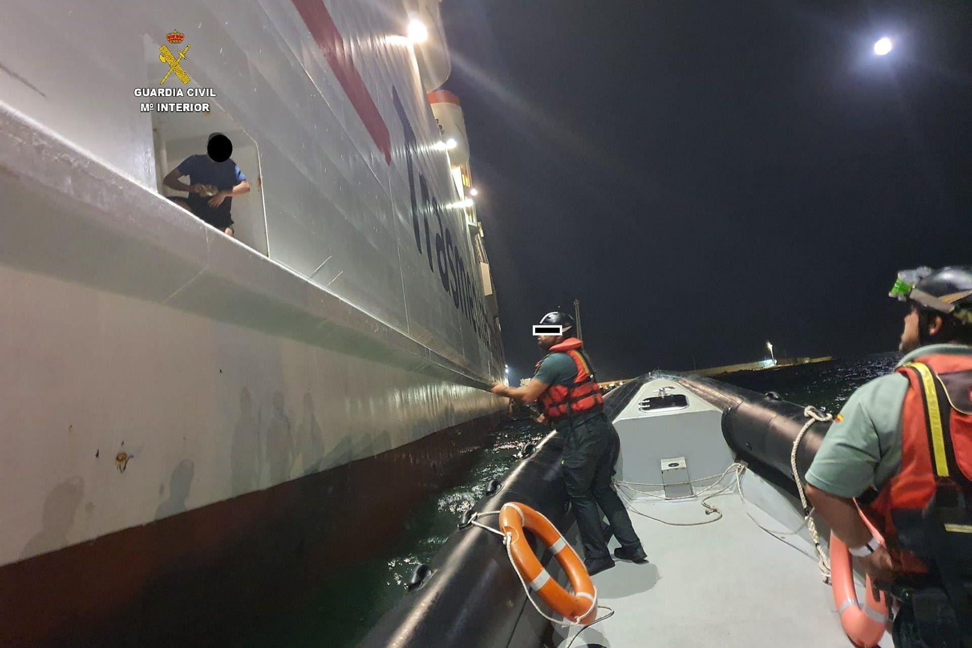 Un intento de cruzar hacia Málaga en El Melillero en el pasado.