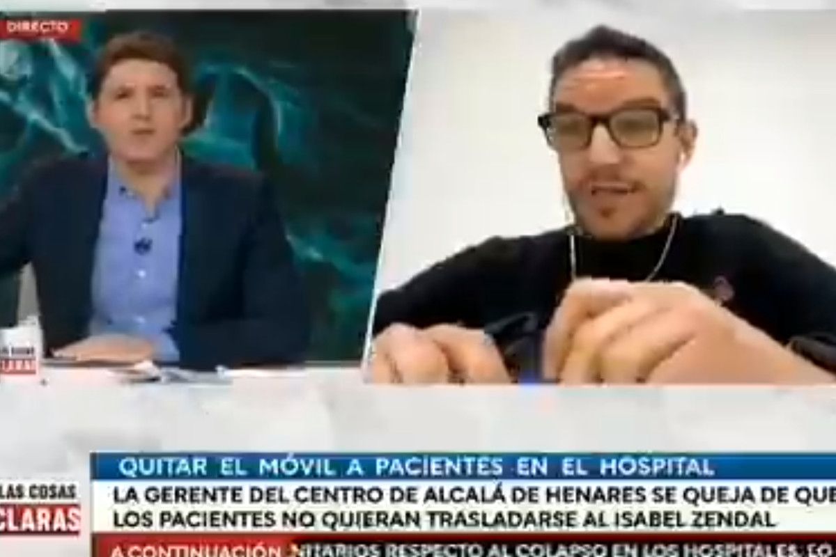 Sergio Luis García, en una intervención en TVE el pasado mes de febrero.