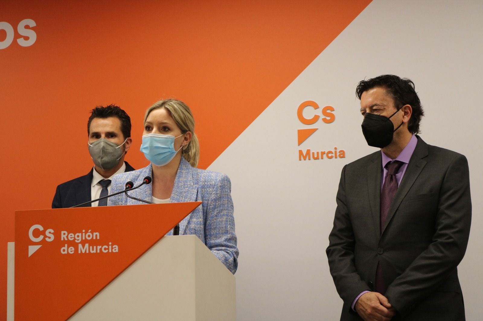 Ana Martínez, candidata de Cs a presidir la Región de Murcia en la moción de censura.