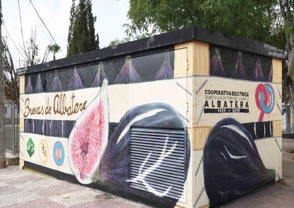 Transformador caracterizado como caja de brevas Cooperativa Electrica Benefica Albaterense.