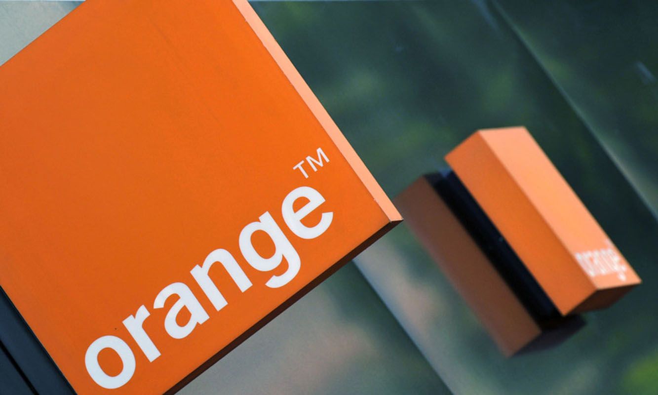 Logo de la compañía telefónica Orange.