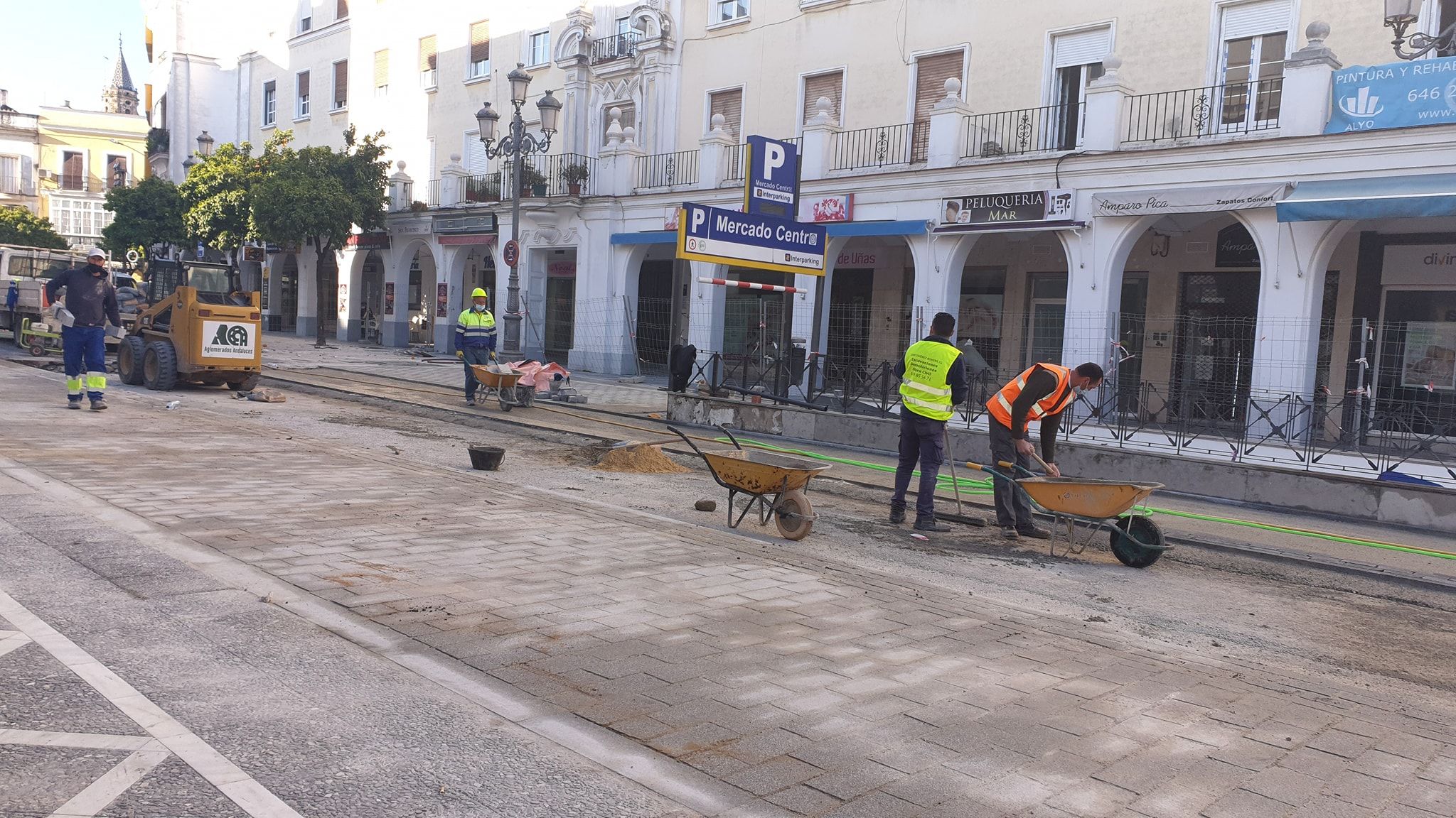 Obras en Esteve, en una imagen reciente.