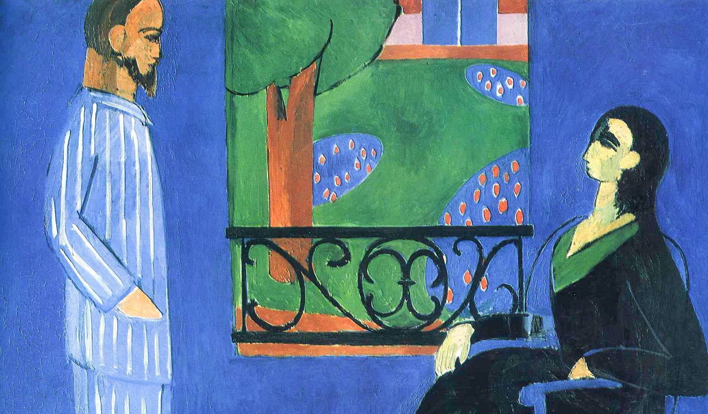 'La conversación'. Henri Matisse.