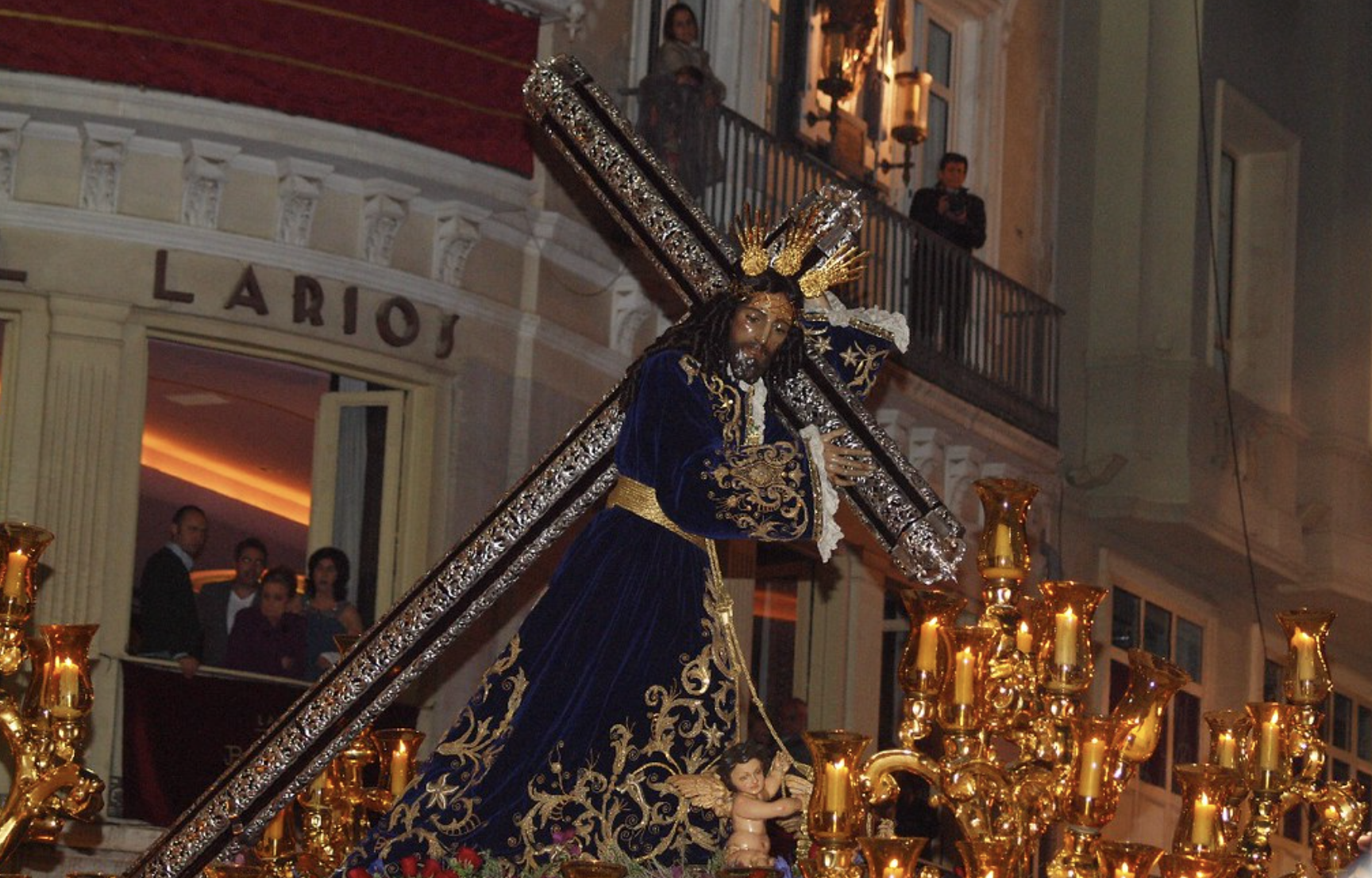 Nuestro Padre Jesús el Rico, en una imagen de archivo. JOSÉ GUTIÉRREZ DÍAZ (ASPEPEGUTI)