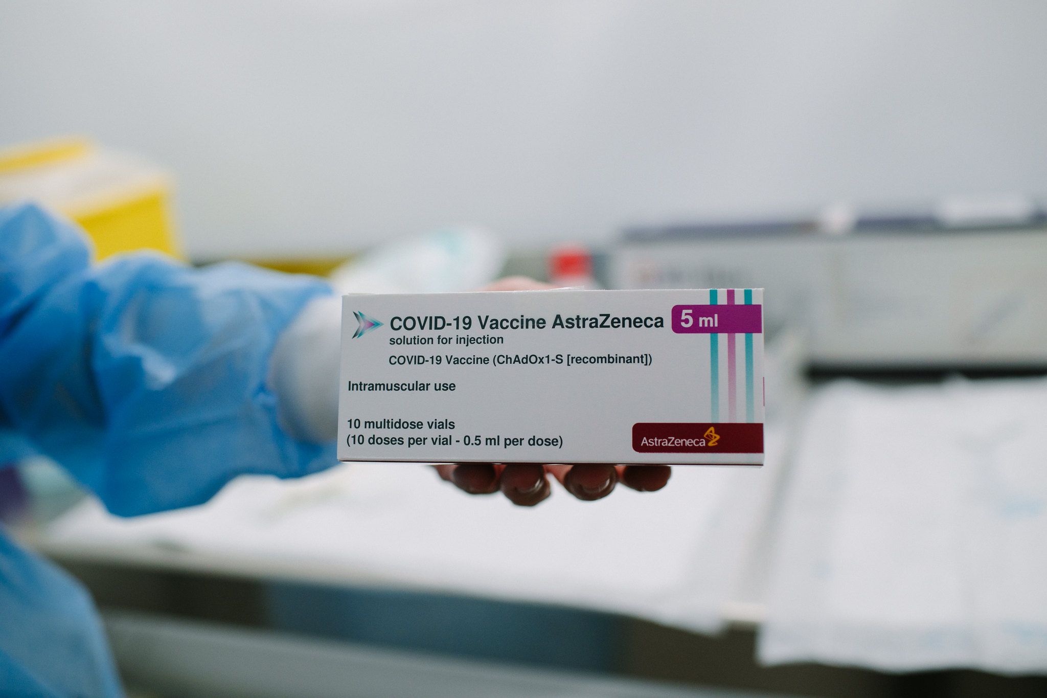 Vacuna de AstraZeneca, en una imagen reciente.