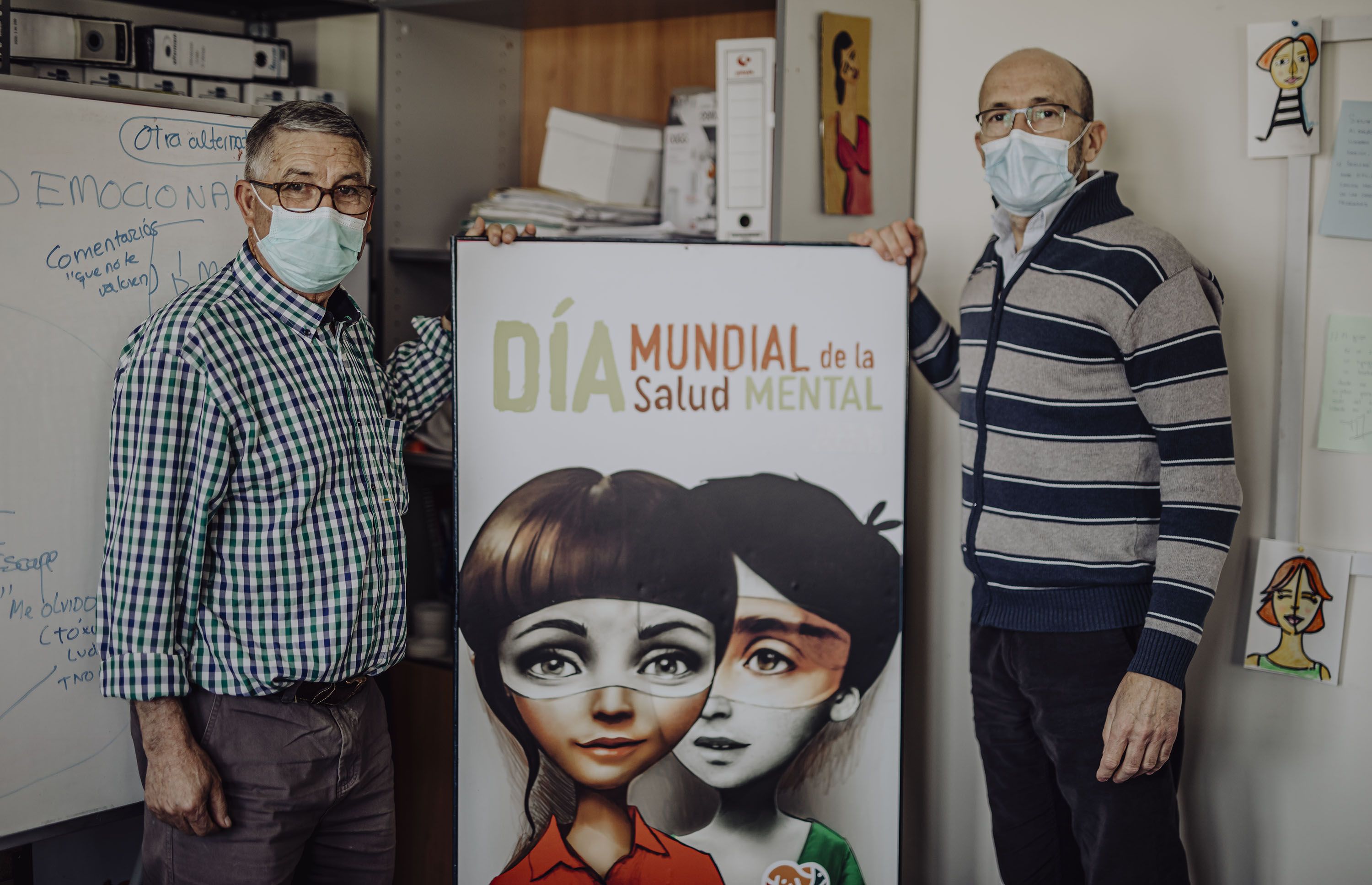 Afemen durante el Día Mundial de la Salud Mental el año pasado.