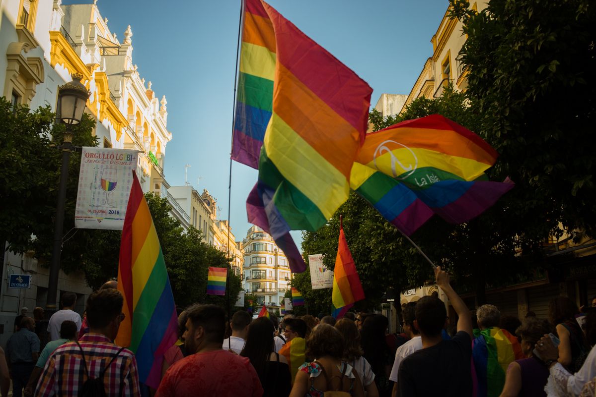 Marcha por el Día del Orgullo, en una imagen de archivo. Una nueva agresión homófoba en Jaén.