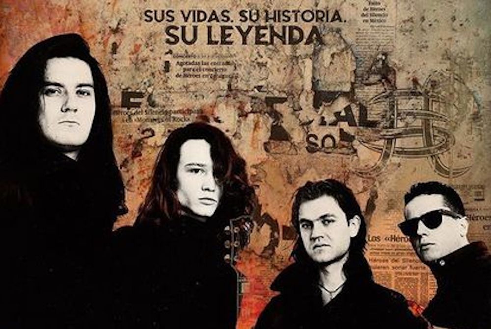 Héroes del silencio en una imagen promocional del documental.